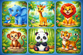 Safari Animals Jigsaw Set